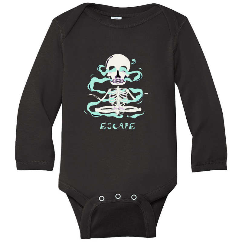 Escape Zone Long Sleeve Baby Bodysuit by firsabusari | Artistshot