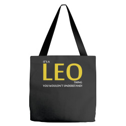 It's A Leo Thing Tote Bags | Artistshot