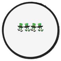 St. Patrick's Gnome Round Patch | Artistshot