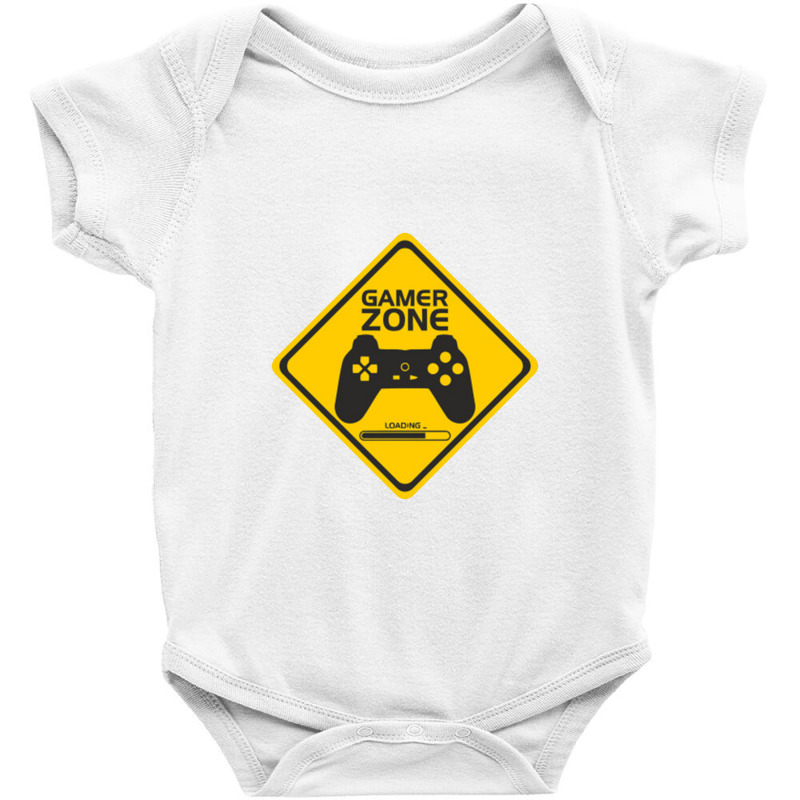 Gamer Zone Baby Bodysuit by firsabusari | Artistshot