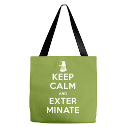 Keep calm and exterminate Tote Bags | Artistshot