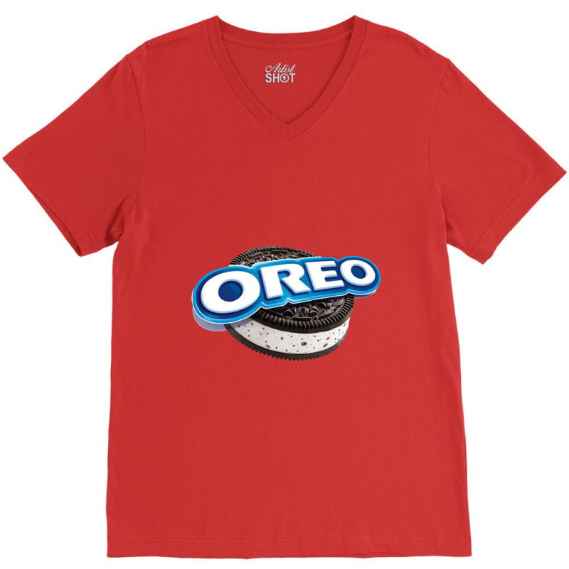 Oreo Cookie V-neck Tee | Artistshot