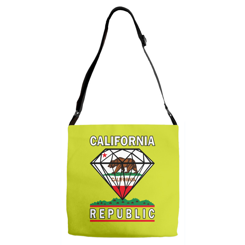 California Diamond Republic Adjustable Strap Totes | Artistshot