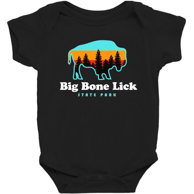 Big Bone Lick State Park Kentucky Bison Fossils Baby Bodysuit by Mblentot | Artistshot