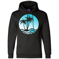 Holiday T  Shirt Coconut Tree T  Shirt Champion Hoodie | Artistshot