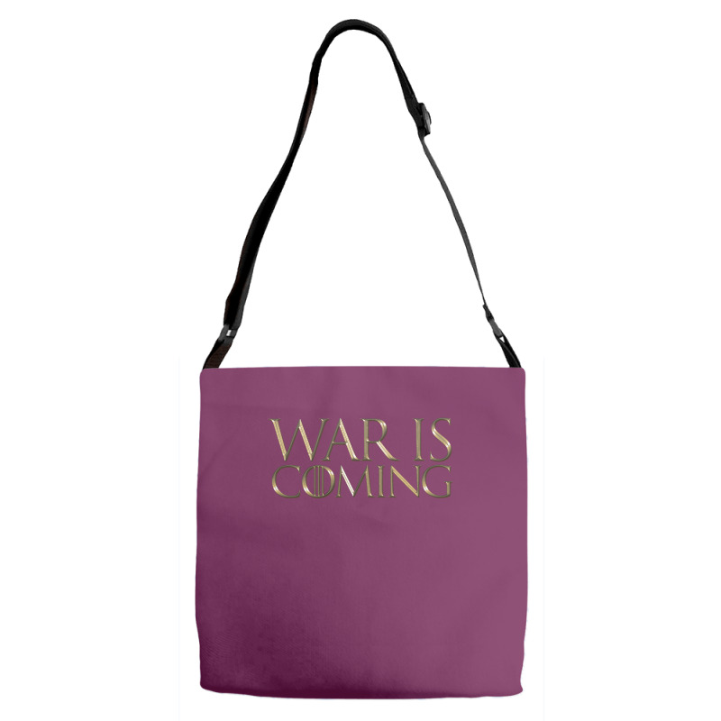 Dominion War Is Coming Adjustable Strap Totes | Artistshot