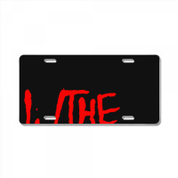 The Warning License Plate | Artistshot