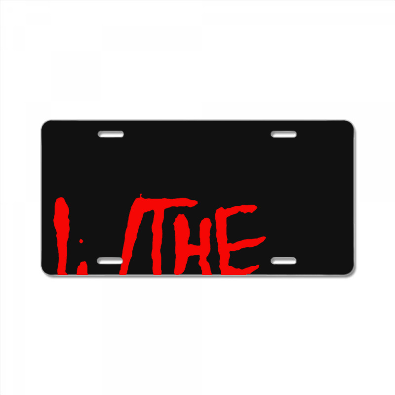 The Warning License Plate | Artistshot