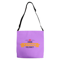 I Kissed A Yorkie And I Liked It Adjustable Strap Totes | Artistshot