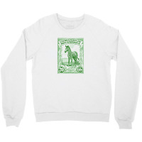 Vintage Mozambique Africa Postage Stamp Design Crewneck Sweatshirt | Artistshot