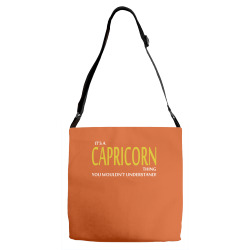 It's A Capricorn Thing Adjustable Strap Totes | Artistshot
