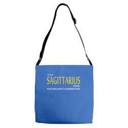 It's A Sagittarius Thing Adjustable Strap Totes | Artistshot