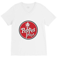 Peppes Pizza V-neck Tee | Artistshot