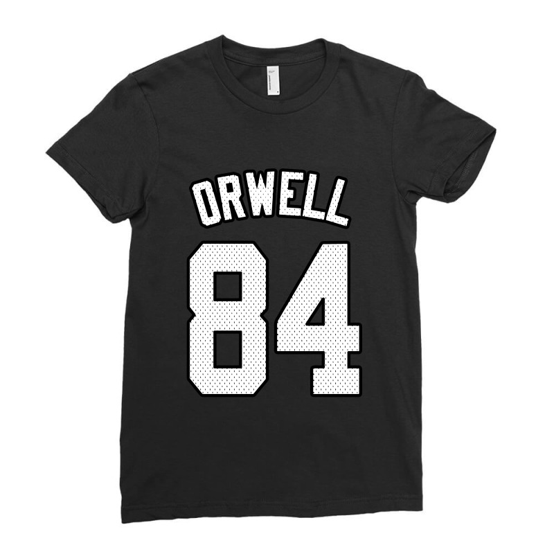 George Orwell   1984 Ladies Fitted T-Shirt by atereabag | Artistshot