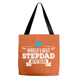 worlds best stepdad ever 1 Tote Bags | Artistshot