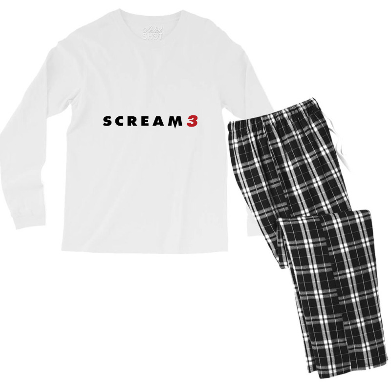 Scream 3 Men's Long Sleeve Pajama Set | Artistshot