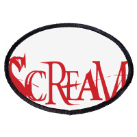 Scream Oval Patch | Artistshot