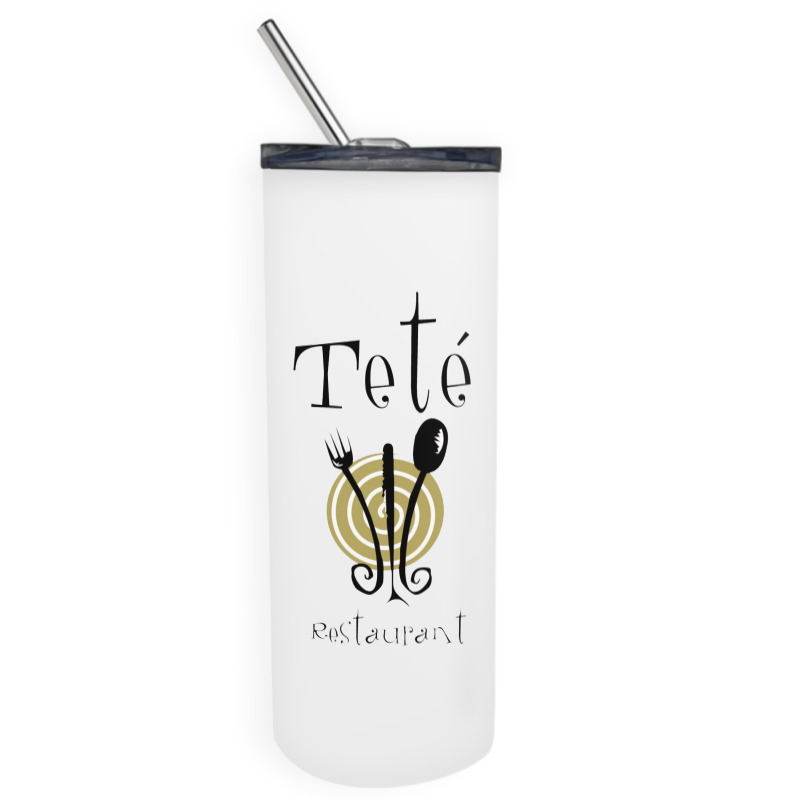 Tete Restaurant Skinny Tumbler | Artistshot