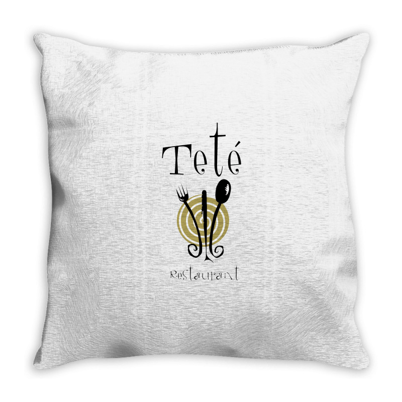 Tete Restaurant Throw Pillow | Artistshot