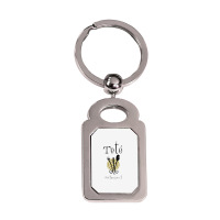 Tete Restaurant Silver Rectangle Keychain | Artistshot