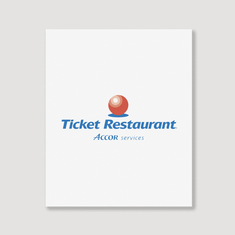 Ticket Restaurant Portrait Canvas Print | Artistshot