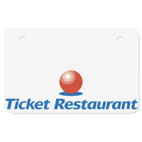 Ticket Restaurant Atv License Plate | Artistshot