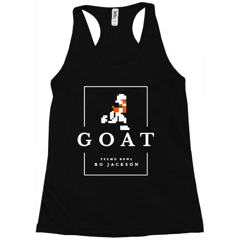 Goat Tecmo Bowl Bo Jackson Racerback Tank by Mozza | Artistshot