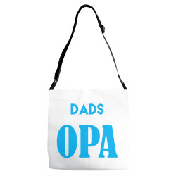 Only the best Dads Get Promoted to Opa Adjustable Strap Totes | Artistshot