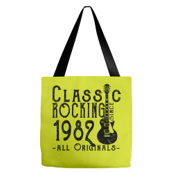 rocking since 1982 Tote Bags | Artistshot