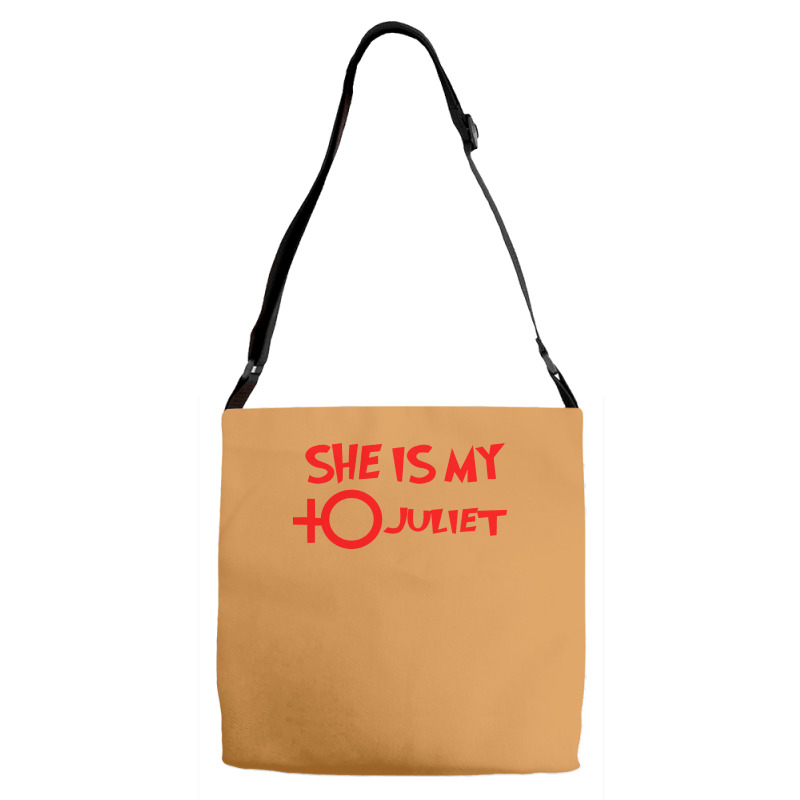 She Is My Juliet Adjustable Strap Totes | Artistshot