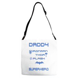 DADDY - Fathers Day - Gift for Dad _(B) Adjustable Strap Totes | Artistshot