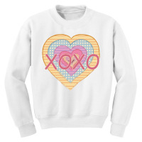 Xoxo Heart Youth Sweatshirt | Artistshot