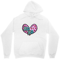 Xoxo Leopard Heart Unisex Hoodie | Artistshot