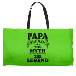 Papa The Man The Myth The Legend Weekender Totes | Artistshot