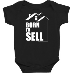real estate agent saying funny Baby Bodysuit | Artistshot
