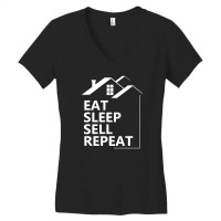 Real Estate Agent Saying Funny1 Women's V-neck T-shirt | Artistshot