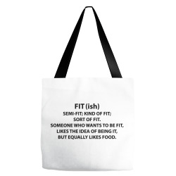 fit(ish) Tote Bags | Artistshot