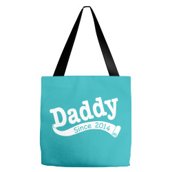 Daddy Since 2014 Tote Bags | Artistshot