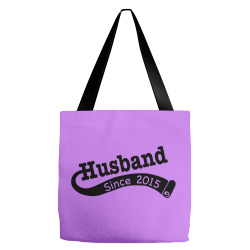 Husband Since 2015 Tote Bags | Artistshot