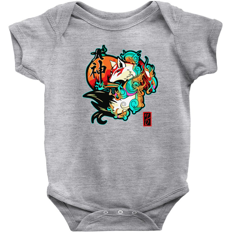 Amaterasu Fox Baby Bodysuit | Artistshot