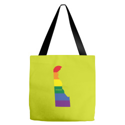 delaware rainbow flag Tote Bags | Artistshot