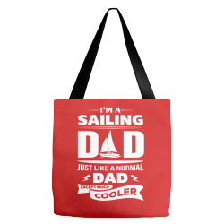 I'M A SAILING DAD... Tote Bags | Artistshot
