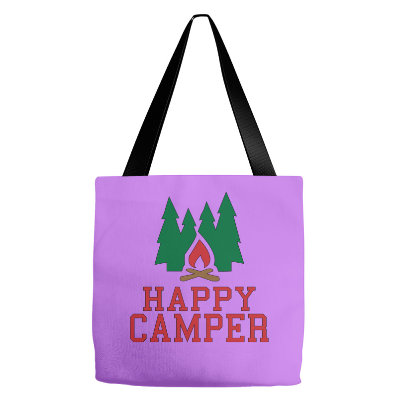 Happy Camper Tote Bags | Artistshot