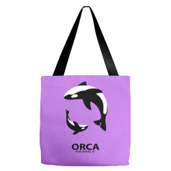ORCA FAMILY Tote Bags | Artistshot