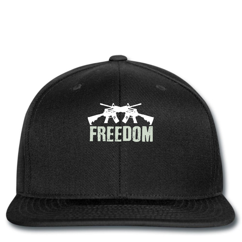 Independence Day T  Shirt Freedom Crossed M4 A1 Machine Guns For Veter Printed Hat | Artistshot