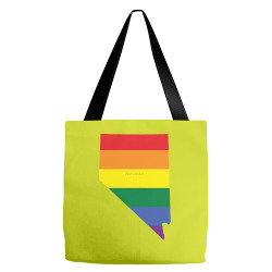 nevada rainbow flag Tote Bags | Artistshot