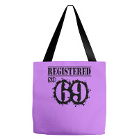 Registered No 69 Tote Bags | Artistshot
