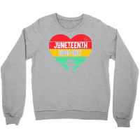 Juneteenth Vibes Only T  Shirt Juneteenth Heart Vibes Only T  Shirt Crewneck Sweatshirt | Artistshot