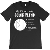 Funny Color Blind Pie Chart T Shirt T-shirt | Artistshot