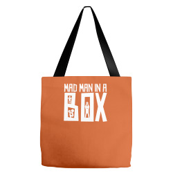 mad man in a box Tote Bags | Artistshot